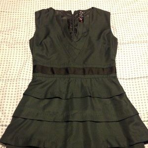 Twelve by Twelve Slate blue structured dress SZ: S